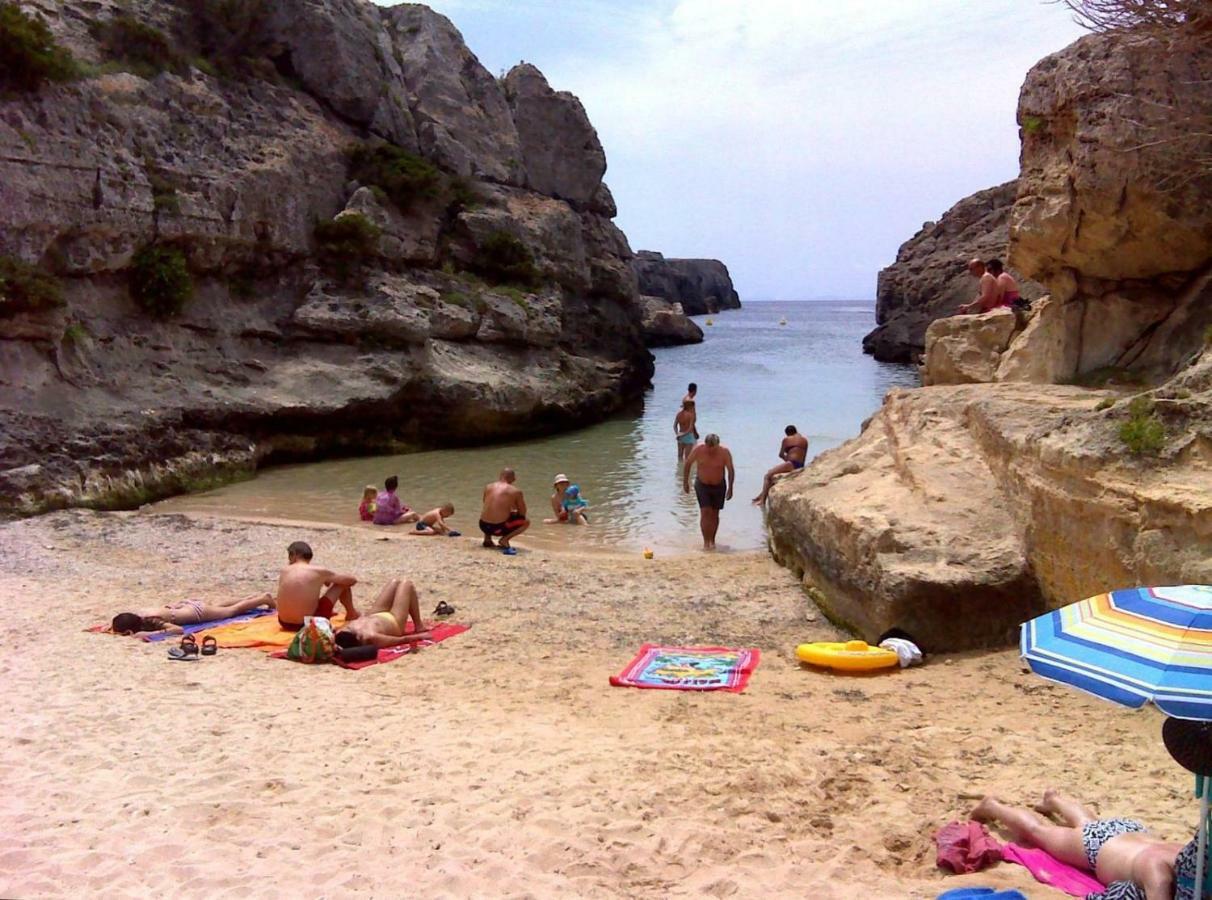 칼라엔블레인즈 Apartamento Con Piscina En Ciudadela, Cala En Blanes 아파트 외부 사진